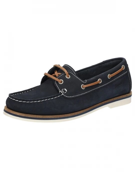 Foto van product SIOUX Mocassins 'Nakimba-700' donkerblauw / karamel