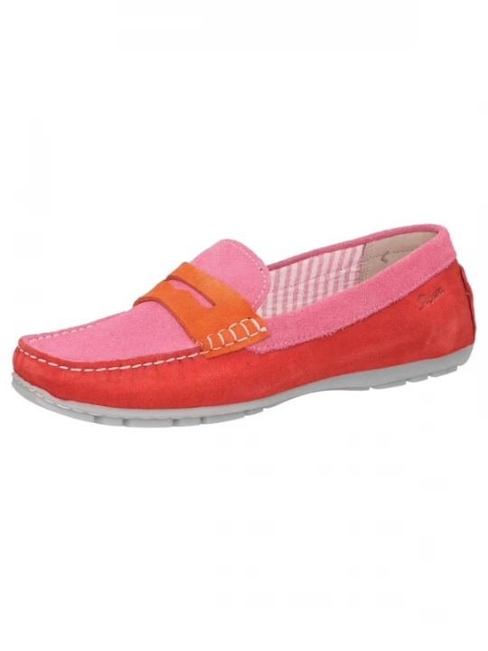 Foto van product SIOUX Mocassins oranje / pink / rood