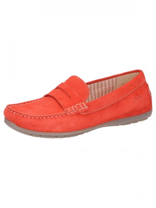 Foto van product SIOUX Mocassins oranjerood