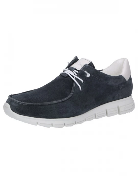 Foto van product SIOUX Veterschoen ' Mokrunner-H-007 ' donkerblauw / wit