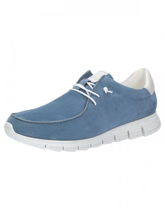 Foto van product SIOUX Veterschoen ' Mokrunner-H-007 ' lichtblauw