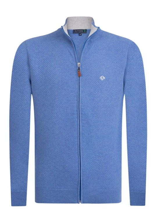 Foto van product Sir Raymond Tailor Gebreid vest 'Sydney' donkerblauw