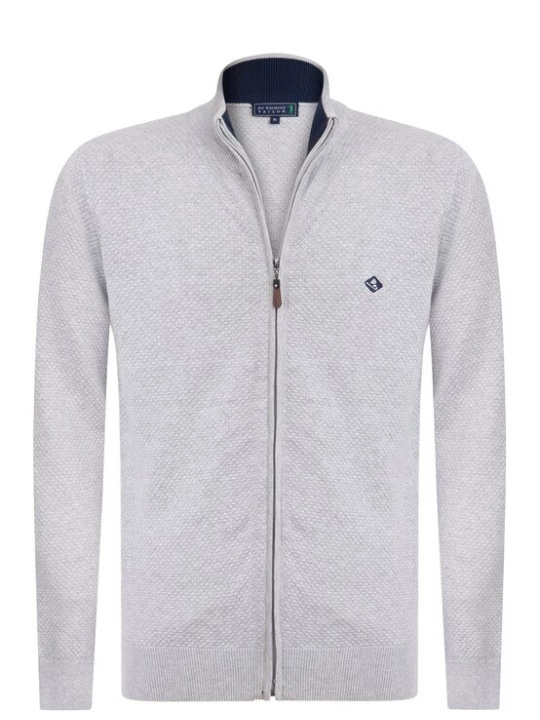 Foto van product Sir Raymond Tailor Gebreid vest 'Sydney' grijs