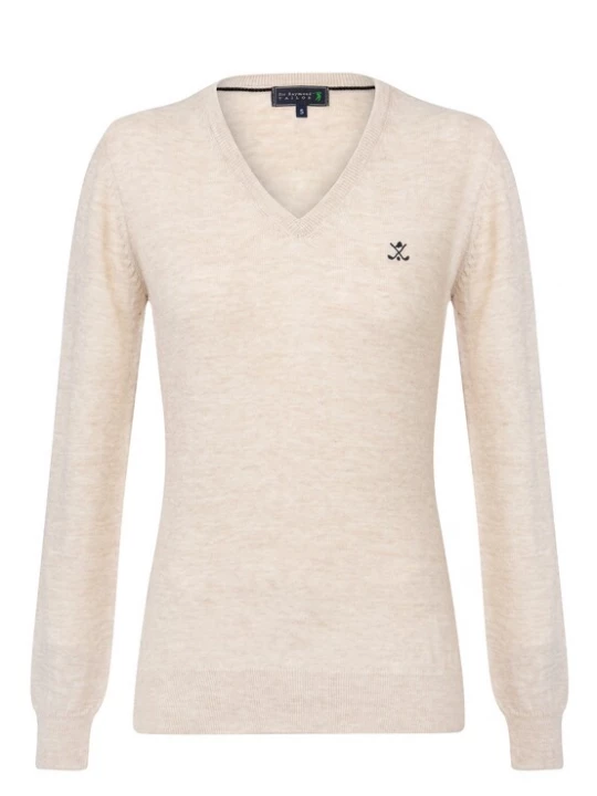 Foto van product Sir Raymond Tailor Trui 'Verty' beige gemêleerd