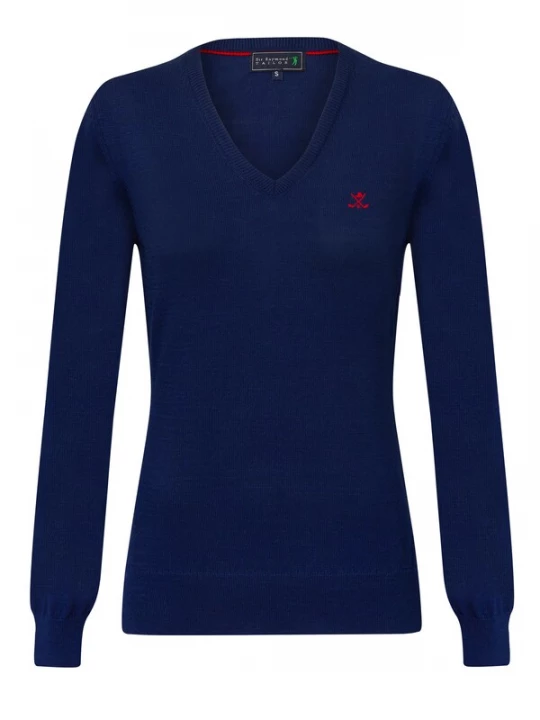 Foto van product Sir Raymond Tailor Trui 'Verty' navy / rood