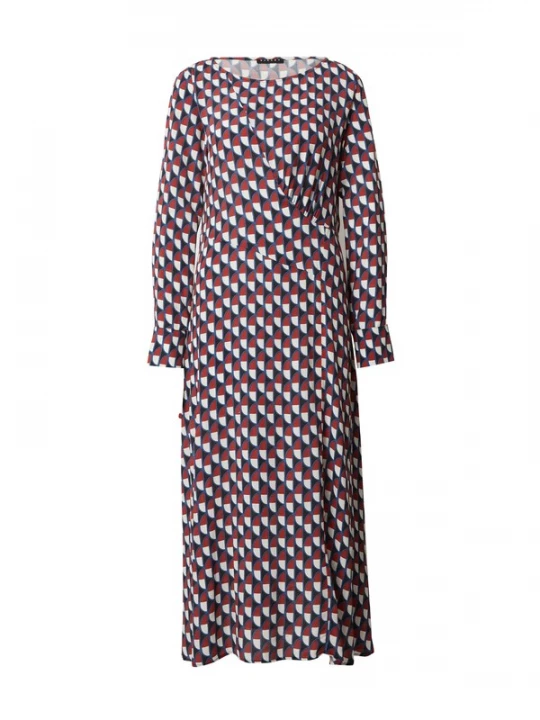 Foto van product Sisley Jurk marine / rood / zwart / wit