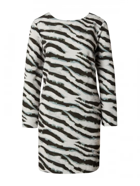 Foto van product Sisley Jurk opaal / zwart / wit