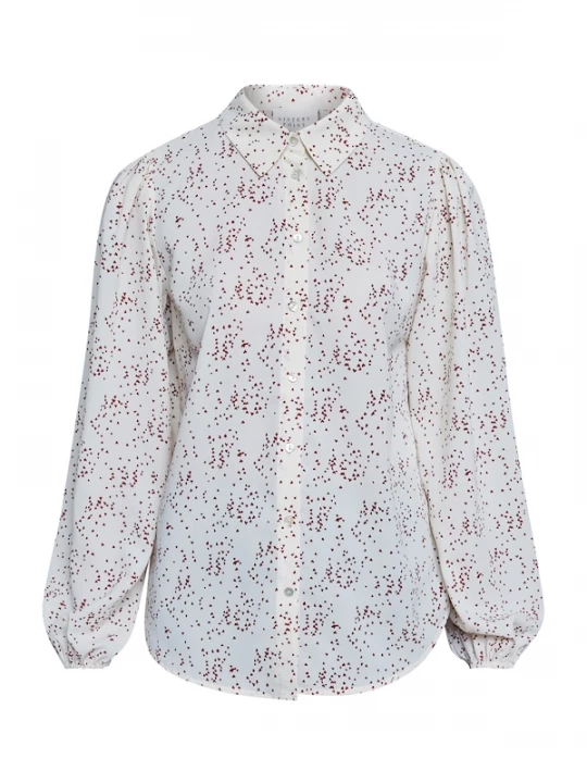 Foto van product SISTERS POINT Blouse 'EBBEY' bourgogne / wit