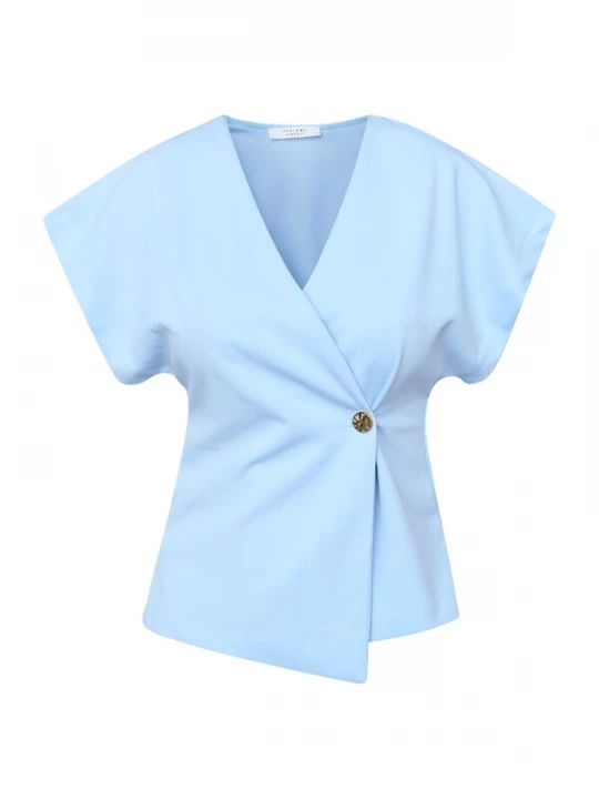 Foto van product SISTERS POINT Blouse 'GEVELA' hemelsblauw