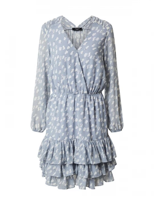 Foto van product SISTERS POINT Jurk blauw / wit