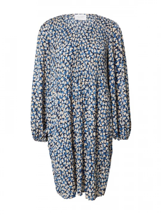 Foto van product SISTERS POINT Jurk 'ESINA' beige / blauw / wit