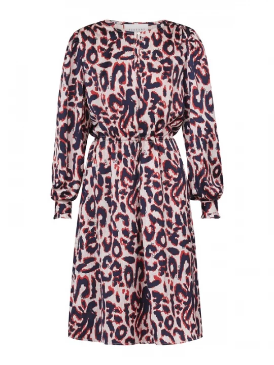 Foto van product SISTERS POINT Jurk 'ESTIA' crème / marine / rood
