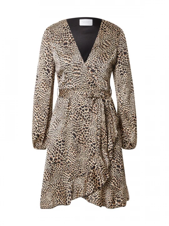 Foto van product SISTERS POINT Jurk 'Greto' beige / bruin / zwart
