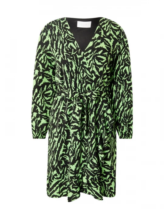Foto van product SISTERS POINT Jurk groen / zwart