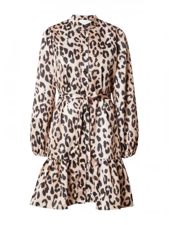 Foto van product SISTERS POINT Jurk 'GURA' beige / bruin / zwart