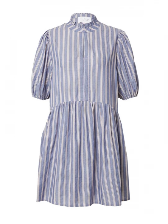 Foto van product SISTERS POINT Jurk 'NEVER-DR1' blauw / wit