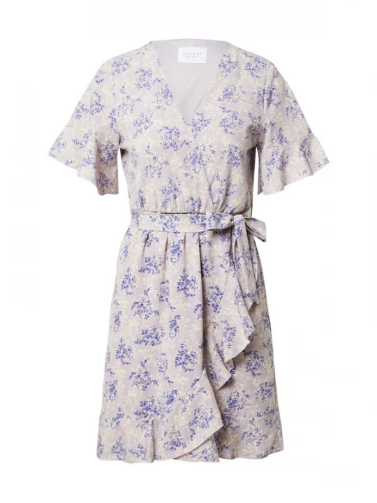 Foto van product SISTERS POINT Jurk 'NEW GRETO-11' donkerblauw / zilvergrijs / wit