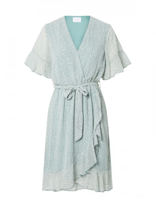 Foto van product SISTERS POINT Jurk 'NEW GRETO-4' mintgroen / wit
