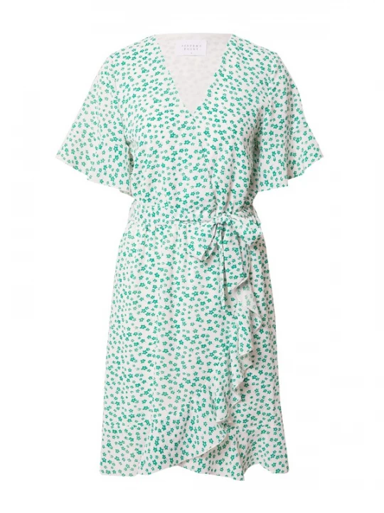 Foto van product SISTERS POINT Jurk 'New Greto' groen / wit