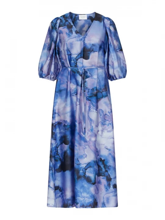 Foto van product SISTERS POINT Jurk 'VENTIA' blauw / hemelsblauw / sering / zwart