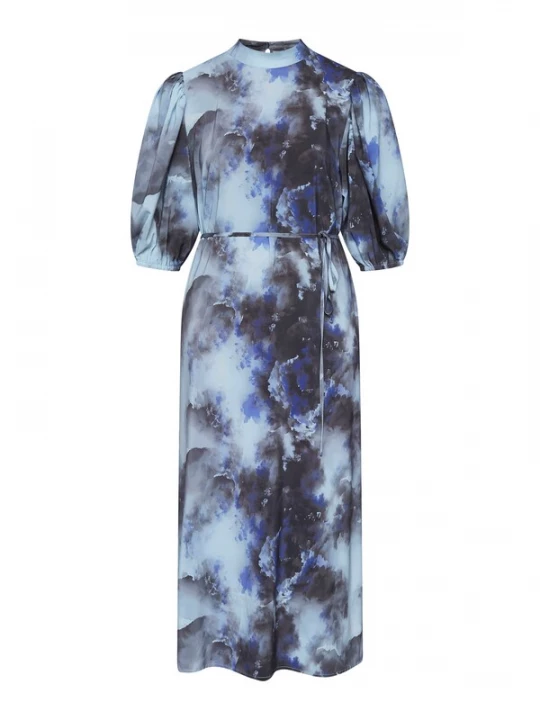 Foto van product SISTERS POINT Jurk 'VENTIA-DR12' blauw / lichtblauw / zwart