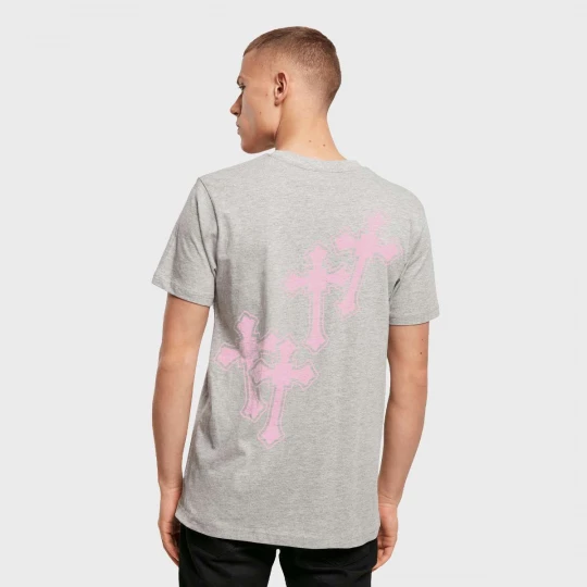 Foto van product Six Crosses Oversize Tee Mister Tee grijs
