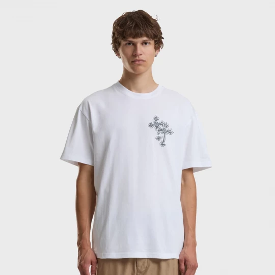 Foto van product Six Crosses Oversize Tee Mister Tee wit