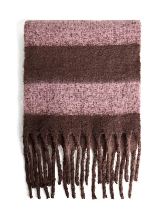 Foto van product Sjaal Bershka donkerbruin