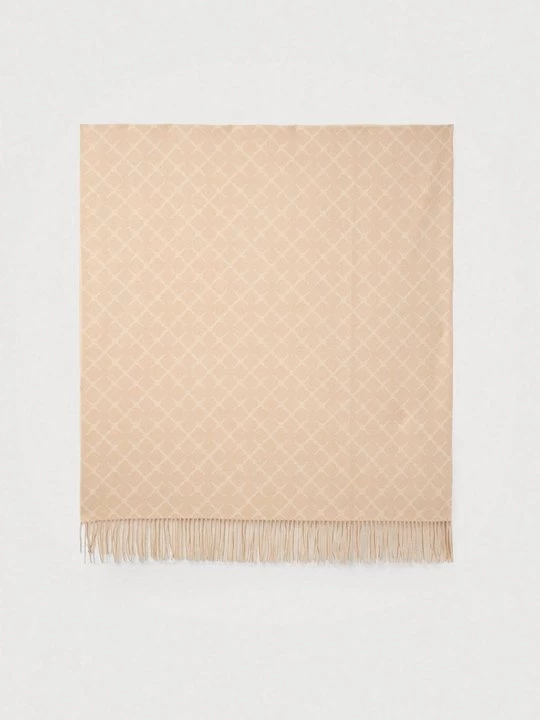 Foto van product Sjaal By Malene Birger zandkleur