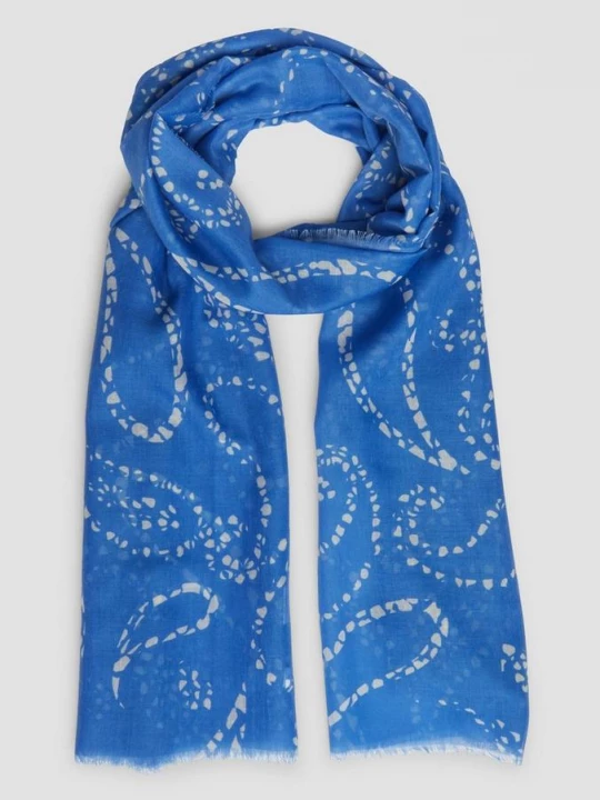 Foto van product Sjaal met paisley artwork s.Oliver blauw