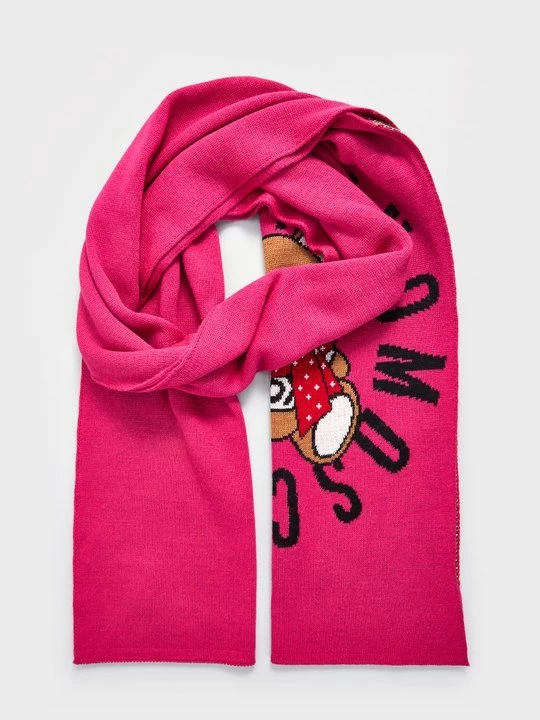 Foto van product Sjaal MOSCHINO gemêleerd roze
