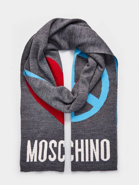Foto van product Sjaal MOSCHINO grijs
