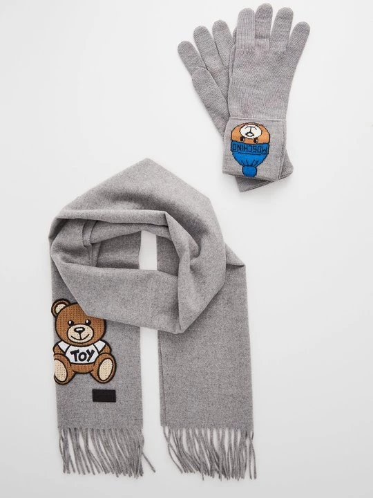 Foto van product Sjaal MOSCHINO grijs