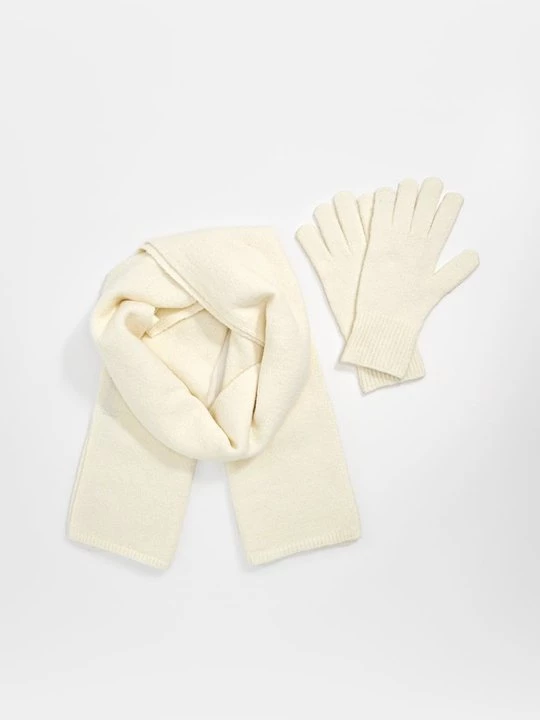 Foto van product Sjaal Pieces crème