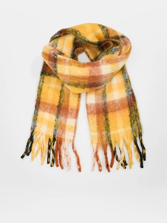 Foto van product Sjaal Pieces geel