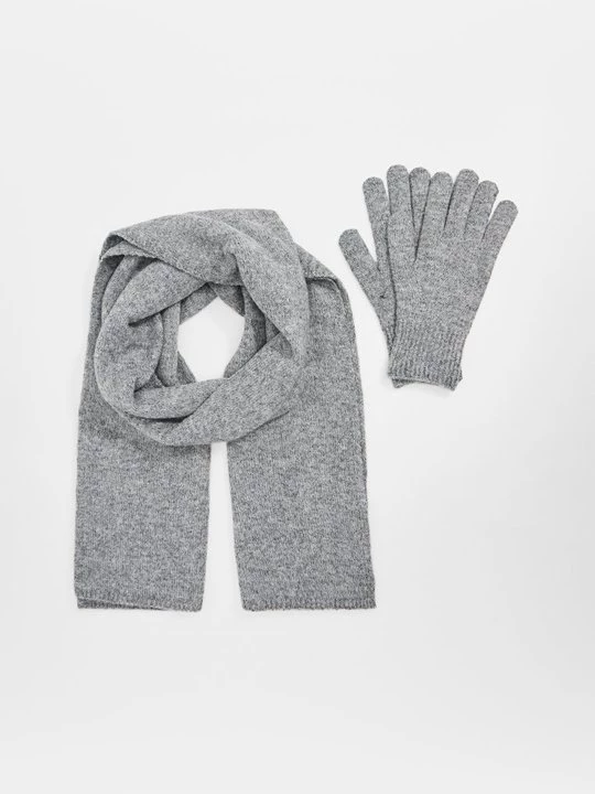 Foto van product Sjaal Pieces grijs