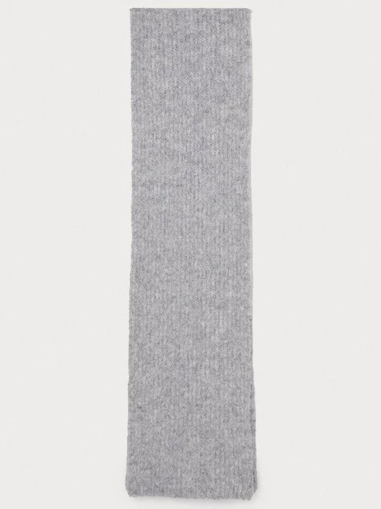 Foto van product Sjaal Pieces lichtgrijs gemêleerd