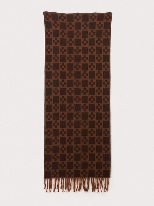 Foto van product Sjaal Sandro cognac