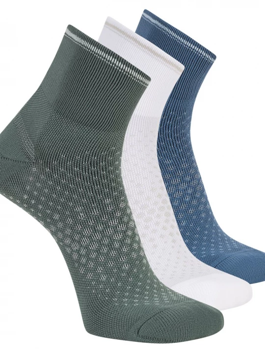 Foto van product Skechers 3 Pack heren's Performance Running Quartersokken CM Groente, Maat Large