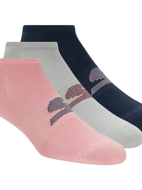 Foto van product Skechers 3 Pack No Show Stretchsokken CM Roze / Marine, Maat Medium