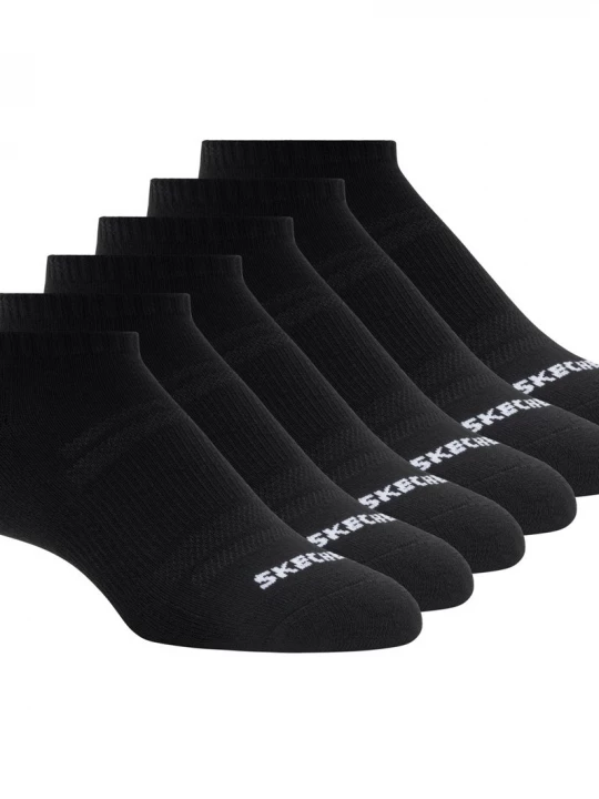 Foto van product Skechers 6 Pack Core Low Cut Mediumsokken CM Zwart