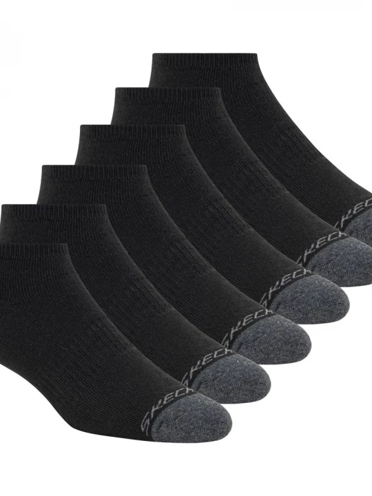 Foto van product Skechers 6 Pack Walking Low Cutsokken CM Zwart, Maat Large