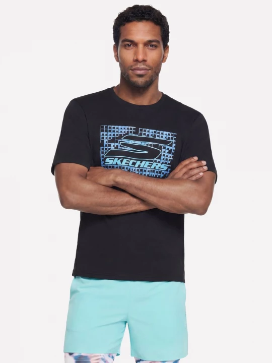 Foto van product Skechers Ace T-shirt CM Zwart, Maat Small