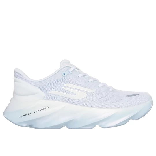 Foto van product Skechers Aero Burst Sneaker CM Wit / Licht Blauw, Vegan, Mag in de wasmachine, Arch Fit, Hyper Burst