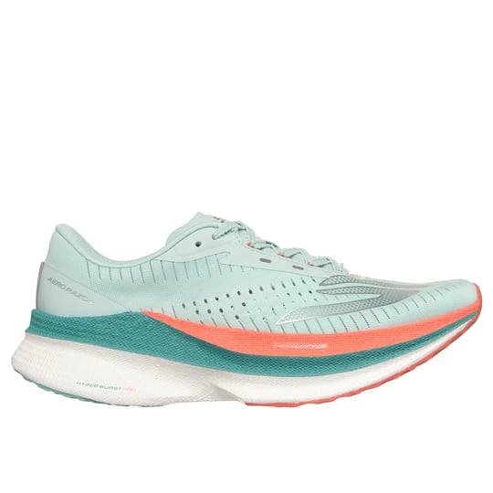 Foto van product Skechers Aero Razor Sneaker CM Turkoois / Koraal, Vegan, Mag in de wasmachine, Arch Fit, Hyper Burst