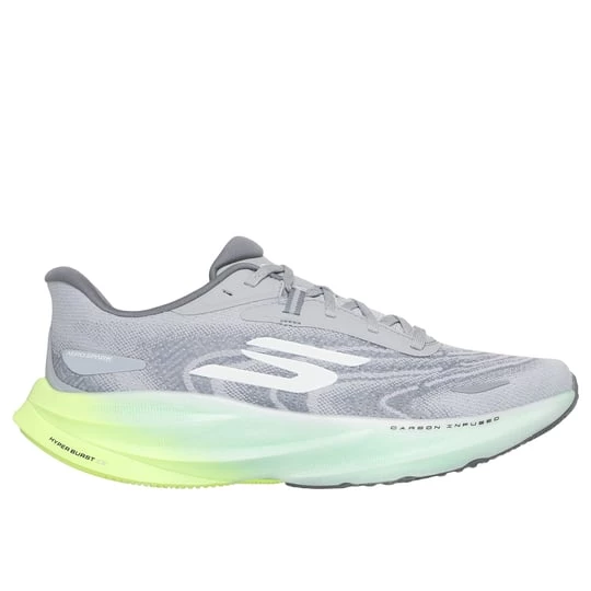 Foto van product Skechers Aero Spark Sneaker CM Grijs / Limoen, Vegan, Mag in de wasmachine, Arch Fit, Hyper Burst