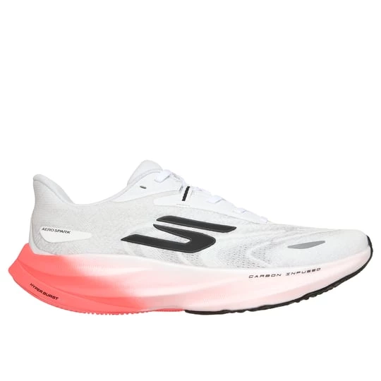 Foto van product Skechers Aero Spark Sneaker CM Wit / Koraal, Vegan, Mag in de wasmachine, Arch Fit, Hyper Burst