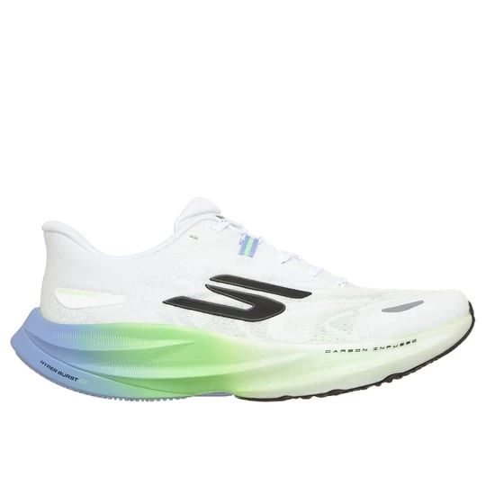 Foto van product Skechers Aero Spark Sneaker CM Wit / Limoen, Vegan, Mag in de wasmachine, Arch Fit, Hyper Burst