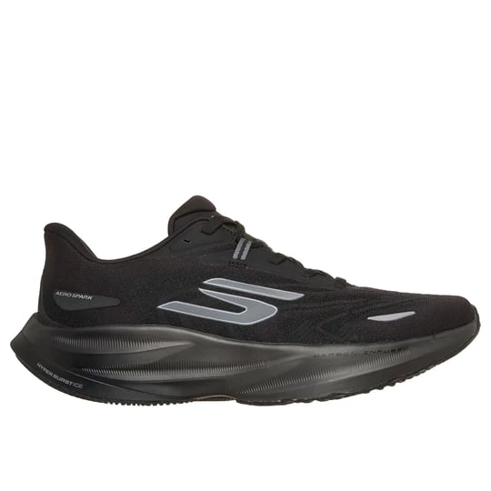 Foto van product Skechers Aero Spark Sneaker CM Zwart / Houtskool, Vegan, Mag in de wasmachine, Arch Fit, Hyper Burst