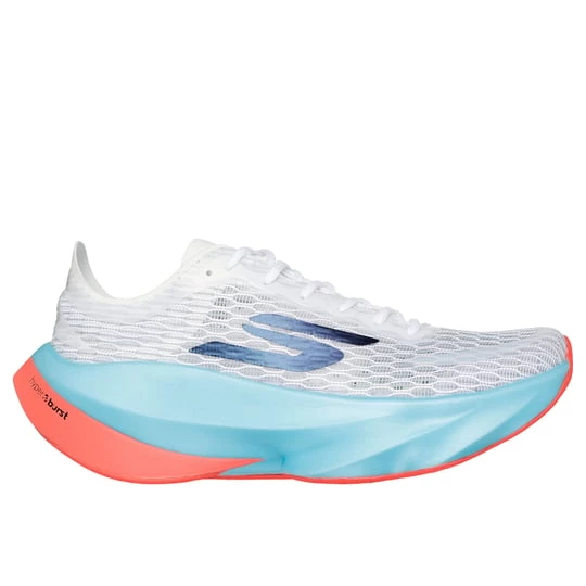 Foto van product Skechers Aero Tempo Sneaker CM Wit / Turkoois, Vegan, Hyper Burst